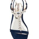 Incaltaminte Femei Badgley Mischka Amuse Embellished Sandal NAVY