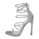 Incaltaminte Femei Stuart Weitzman Galaxy Silver Noir