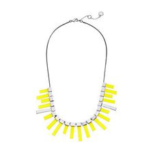 Bijuterii Femei French Connection Radial Frontal Necklace SilverYellow