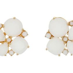 Bijuterii Femei Kate Spade New York Seastone Sparkle Cluster Stud Earrings WhiteMulti