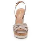 Incaltaminte Femei Nine West Kindeyes Wedge Sandal Taupe