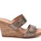 Incaltaminte Femei CL By Laundry Team Player Wedge Sandal Gold Metallic