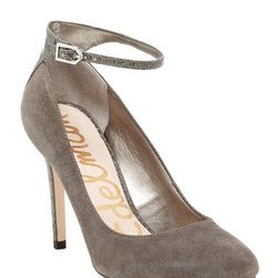 Incaltaminte Femei Sam Edelman Ciara Ankle Strap Pump STEEL GREY