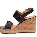 Incaltaminte Femei Bass Bass Tyra Wedge Sandal Black