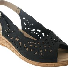 Spring Step Orella Black Nubuck