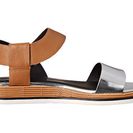 Incaltaminte Femei Calvin Klein Cadan SilverAlmond Tan Metallic BoxLeather