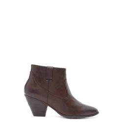 Incaltaminte Femei Forever21 Zippered Ankle Booties Chocolate