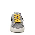 Incaltaminte Femei Steve Madden Jloww Sneaker Silver Metallic Mesh Fabric