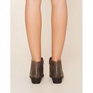 Incaltaminte Femei Forever21 Faux Leather Chelsea Boots Dark grey