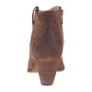 Incaltaminte Femei Frye Reina Bootie Dark Brown Buffed Nubuck