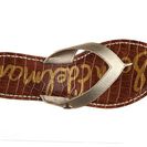 Incaltaminte Femei Sam Edelman Romy Metallic Wedge Sandal Gold