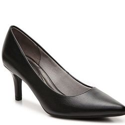 Incaltaminte Femei LifeStride Sevyn Pump Black Faux Leather