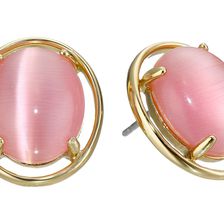 Kate Spade New York Open Rim Studs Earrings Pink