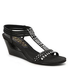 Incaltaminte Femei New York Transit Verify Now Wedge Sandal Black