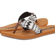 Incaltaminte Femei Reef Scrunch TX BlackWhite