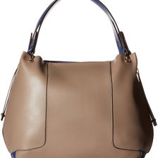Gabriella Rocha Mariya Color Block Tote with Zipper Detail Stone/Blue