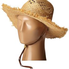 San Diego Hat Company RHC1076 Cowboy Hat with Frayed Edge Natural