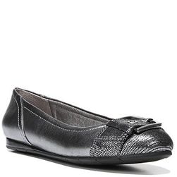 Incaltaminte Femei LifeStride Nitro Ballet Flat Pewter Metallic