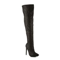 Incaltaminte Femei Michael Antonio Woosey Over The Knee Boot Black