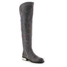 Incaltaminte Femei Fergie Navaro Over The Knee Boot Charcoal