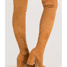Incaltaminte Femei CheapChic Tall Tale Over-the-knee Chunky Boots Mocha