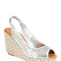 Incaltaminte Femei French Blu La Boom Platform Wedge Sandal SILVER