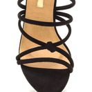 Incaltaminte Femei CheapChic Runway Waltz Strappy Faux Suede Heels Black
