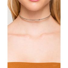 Bijuterii Femei CheapChic Metal Beaded Wire Choker Met Slvr