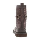Incaltaminte Femei Calvin Klein Cassey EspressoDark Brown Black Waxy LinenLeather