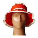 Accesorii Femei San Diego Hat Company RBM5560 4 Inch Brim Sun Hat with Faux Suede Braided Trim Cayenne