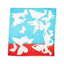 Accesorii Femei Echo Design Color Block Butterfly Square Pacific Teal