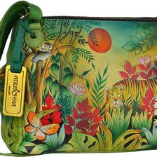 Anuschka Handbags Triple Compartment Convertible Tote Rousseau’s Jungle