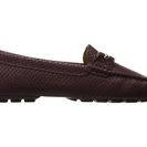 Incaltaminte Femei LAUREN Ralph Lauren Caliana Claret Metallic Debossed Faux Snake Leather