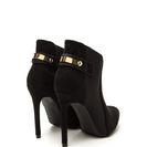 Incaltaminte Femei CheapChic Hide And Chic Pointed Stiletto Booties Black