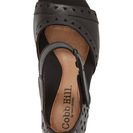 Incaltaminte Femei Cobb Hill Trista Peep Toe Sandal Women - Wide Width Available BLACK LEATHER