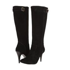 Incaltaminte Femei Fitzwell Donna Wide Calf Black Suede