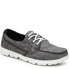Incaltaminte Femei SKECHERS On The Go Mist Boat Shoe Black