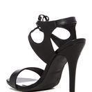 Incaltaminte Femei Elegant Footwear Jaily Cutout Heel Sandal BLACK
