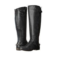 Incaltaminte Femei Madden Girl Canyonwc ndash Wide Calf Black Paris