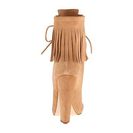 Incaltaminte Femei Giuseppe Zanotti Peeptoe Fringe Lace-Up Velour Plasmon