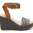 Incaltaminte Femei Coconuts By Matisse Lunar Wedge Sandal TanBlackIvory