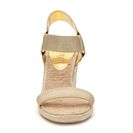 Incaltaminte Femei LAUREN Ralph Lauren Ilene Metallic Wedge Sandal Gold