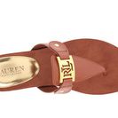 Incaltaminte Femei LAUREN Ralph Lauren Lakin Polo Tan Kidskin