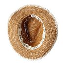 Accesorii Femei Echo Design Crocheted Straw Hat Light Straw