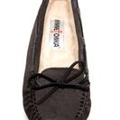 Incaltaminte Femei Minnetonka Junior Trapper Moccasin Faux Fur Lined Slipper CHARCOAL