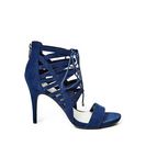 Incaltaminte Femei GUESS Dawne Caged Heels medium blue fabric