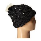 Accesorii Femei Betsey Johnson Pearly Girl Cuff Hat Black