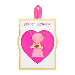 Bijuterii Femei Betsey Johnson Valentines CZ Hand Heart Pendant Necklace Crystal