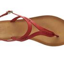Incaltaminte Femei Frye Ruth Whipstitch Sandal Red Smooth Full Grain