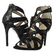 COACH Ludlow Black Glitter/Black Suede